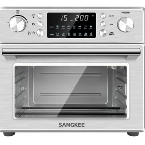 Horno Eléctrico Plateado
